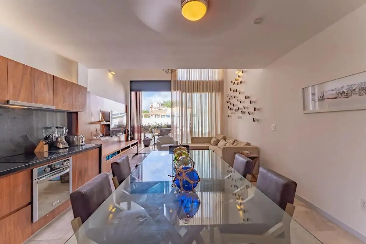 Kuxtal Luxury Condo With Rooftop Playa del Carmen